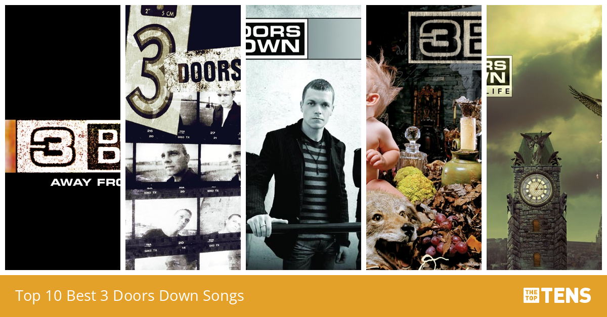 Top 10 Best 3 Doors Down Songs TheTopTens