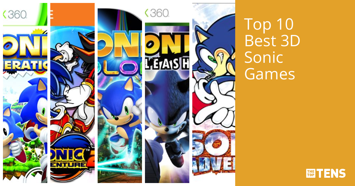 Top 10 Best 3D Sonic Games TheTopTens