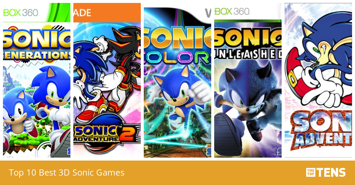 Top 10 Best 3D Sonic Games TheTopTens