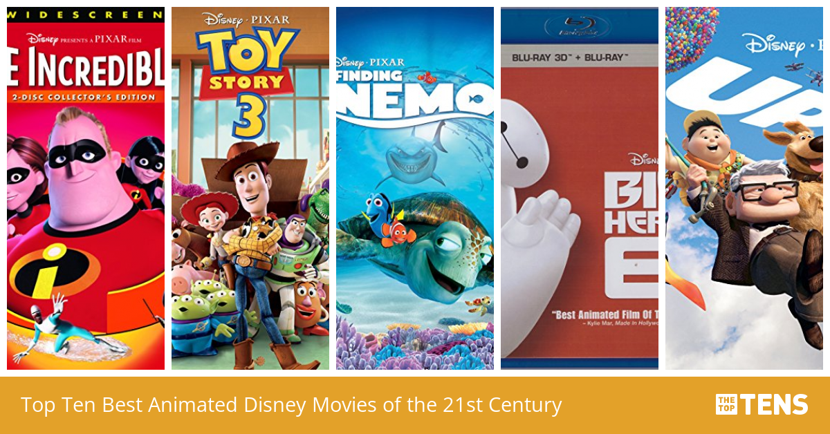 Top Ten Best Animated Disney Movies of the 21st Century - TheTopTens