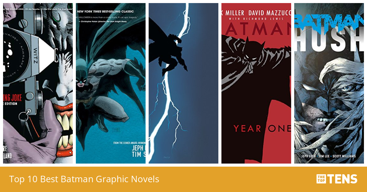 Top 10 Best Batman Graphic Novels TheTopTens