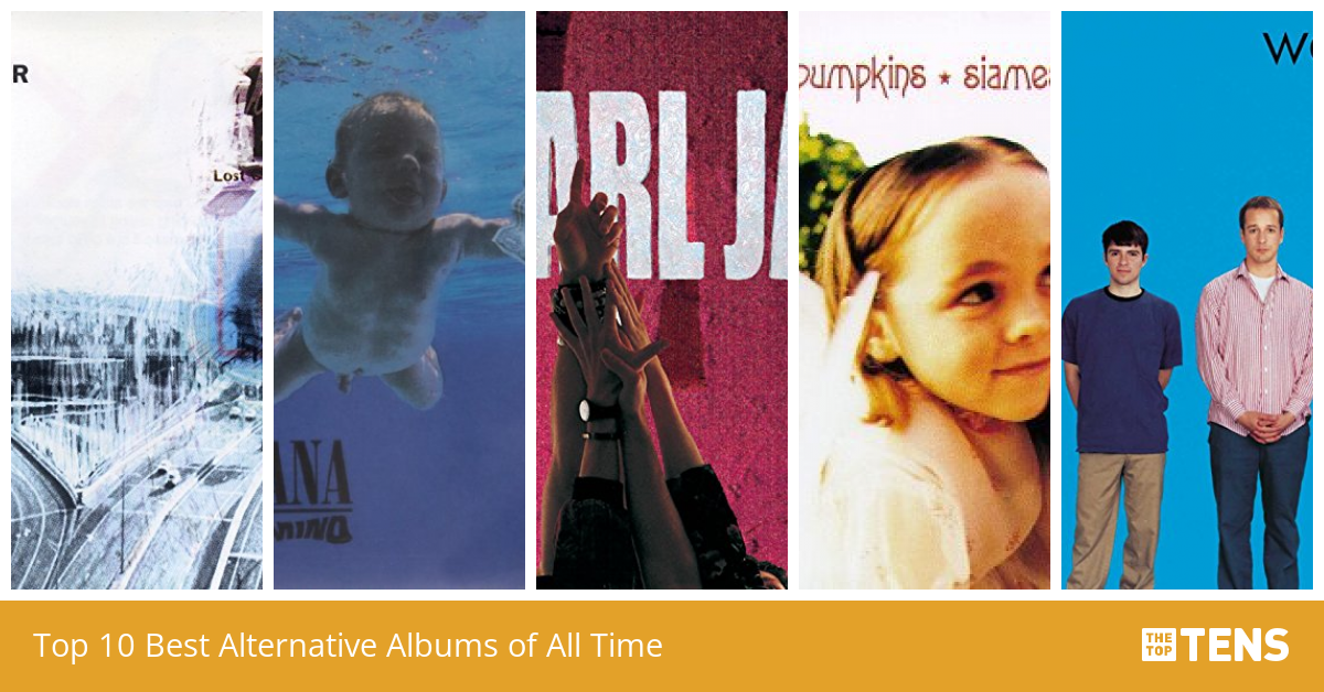 Top 10 Best Alternative Albums of All Time TheTopTens