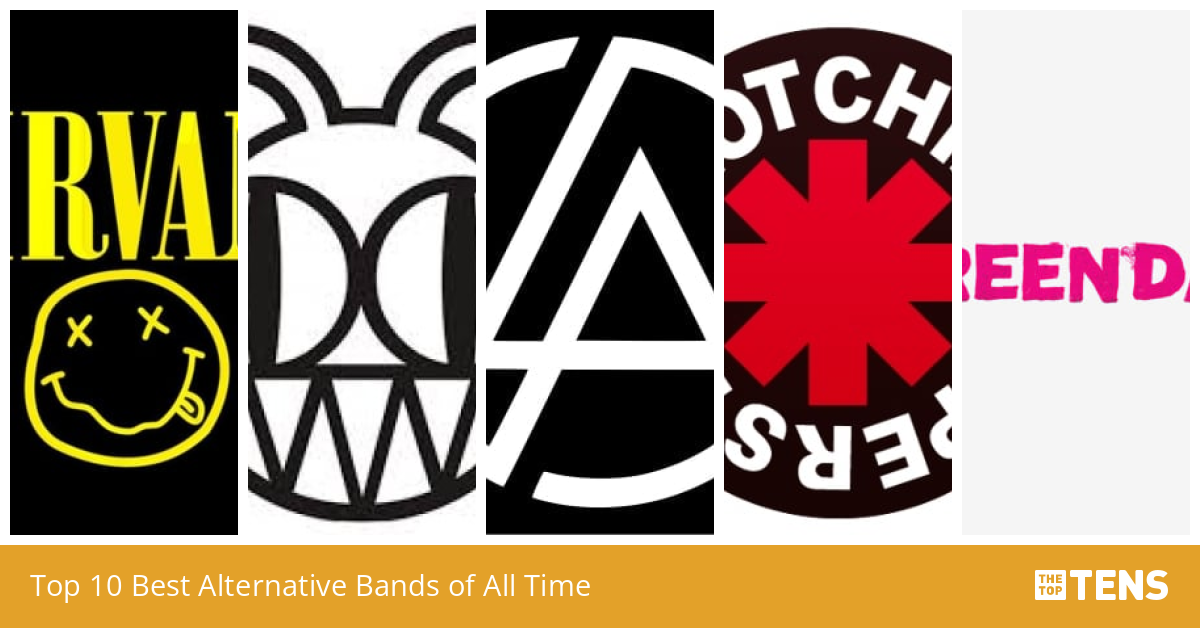Top 10 Best Alternative Bands of All Time TheTopTens
