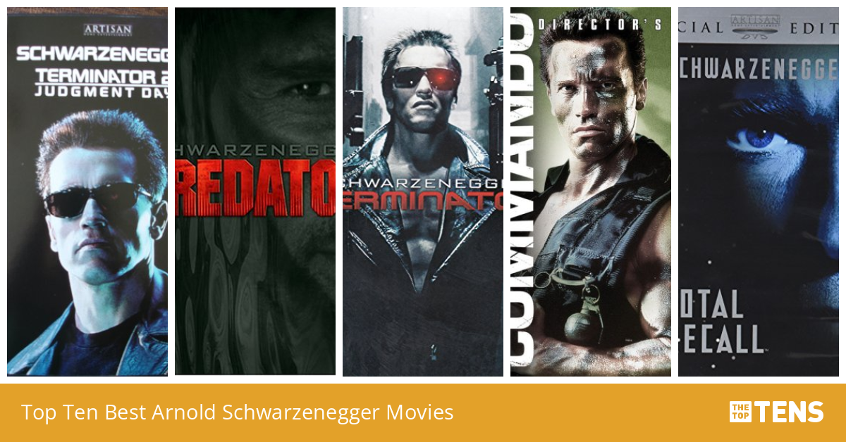 Top Ten Best Arnold Schwarzenegger Movies