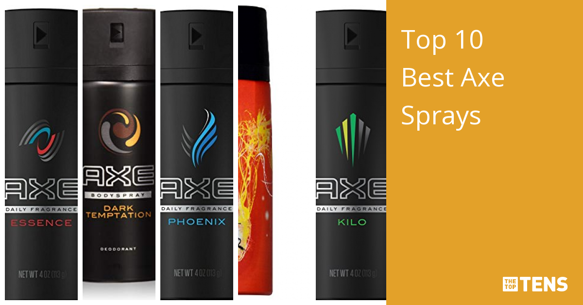 Top Ten Best Axe Sprays - TheTopTens