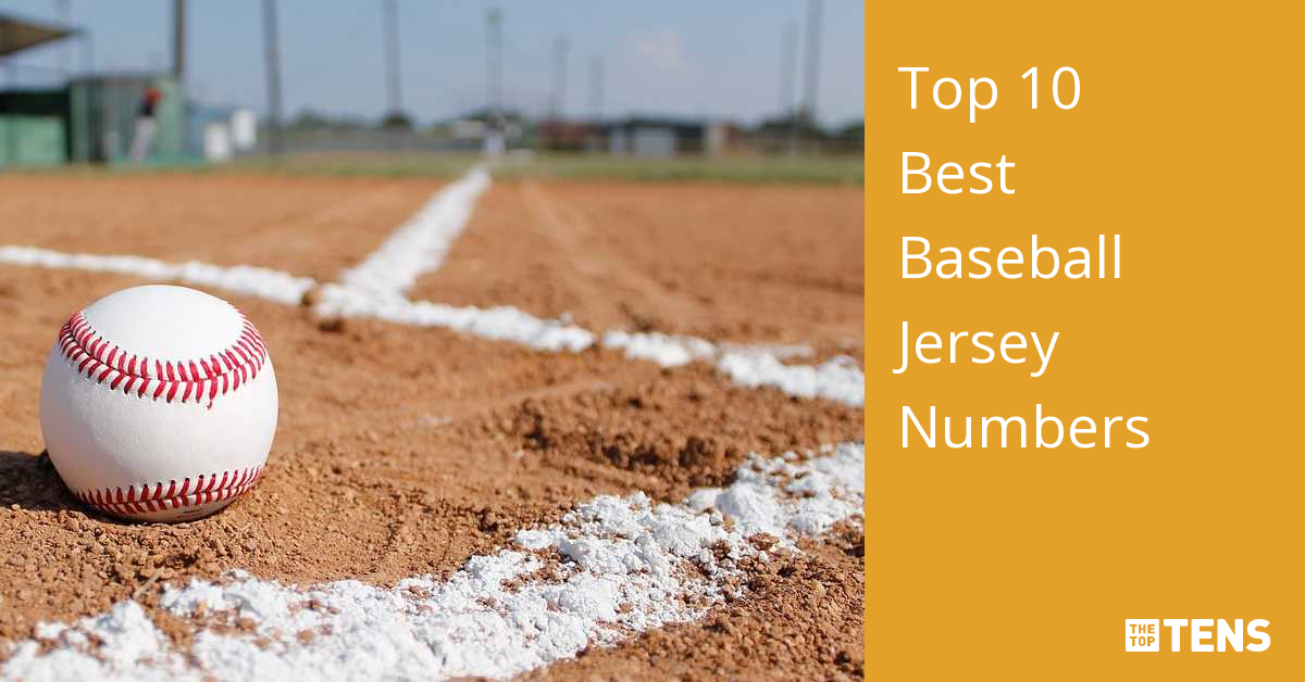 All Time Best Baseball Jersey Numbers - Top Ten List - TheTopTens