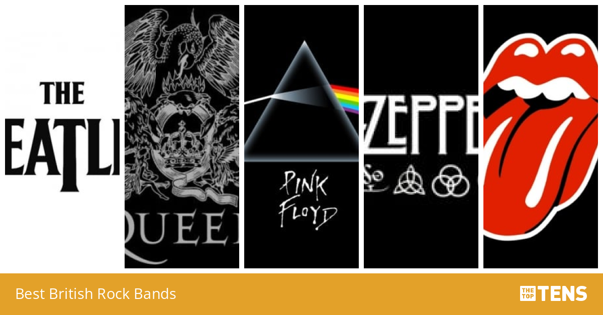Best British Rock Bands Top Ten List TheTopTens