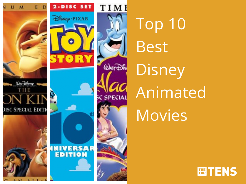 Best Disney Animated Movies - Top Ten List - TheTopTens