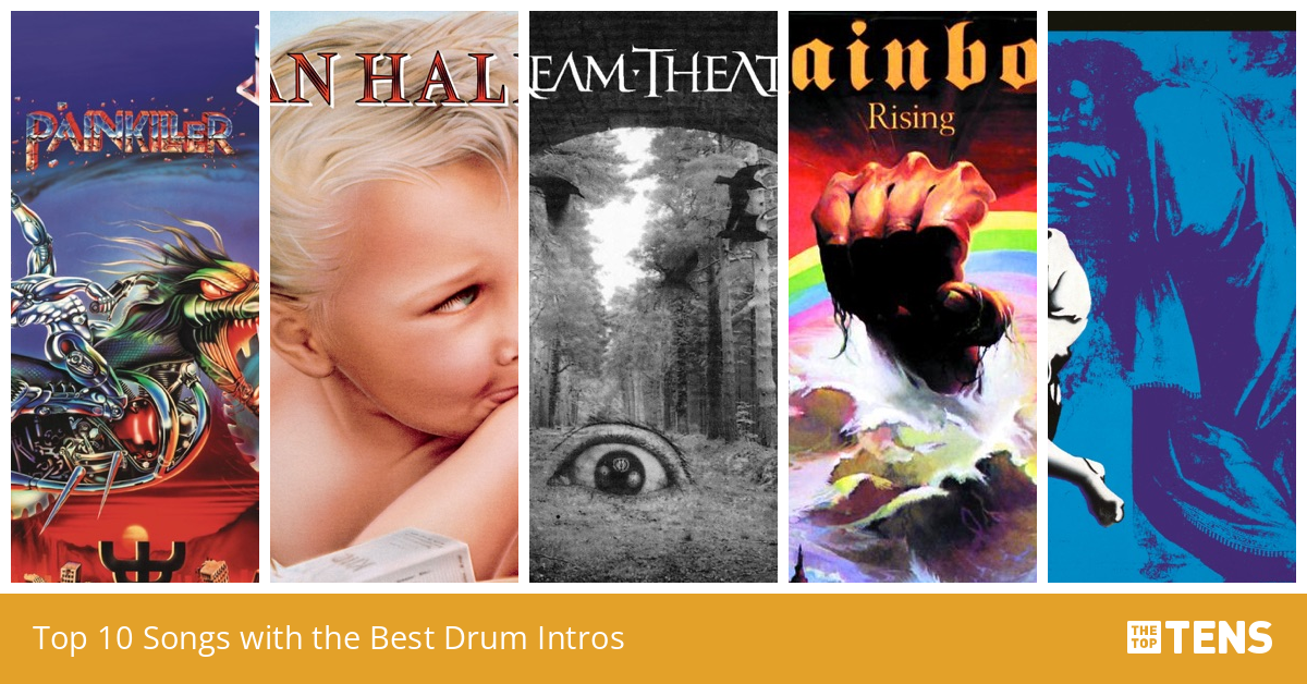 Top 10 Songs with the Best Drum Intros TheTopTens