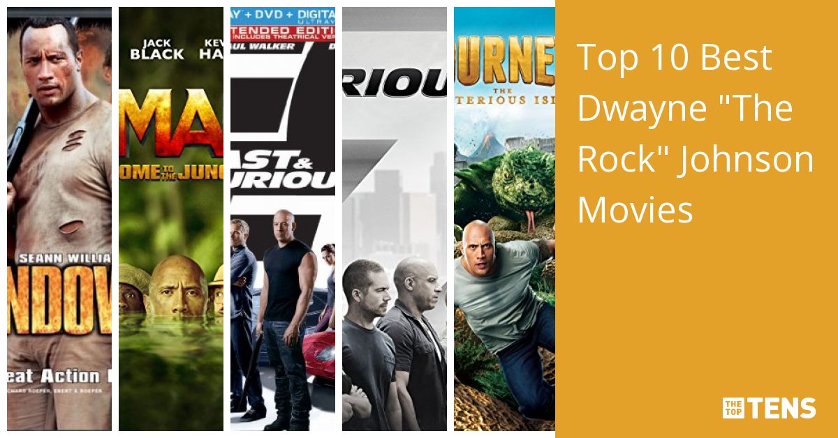 Top-10 Dwayne The Rock Johnson Movies 