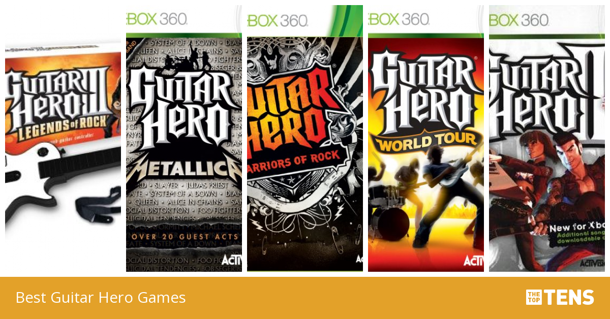 Ranking EVERY Guitar Hero Game From WORST TO BEST (Top 14 Games) 