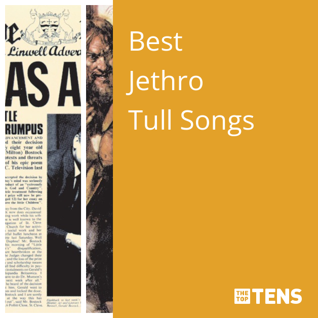 Top 10 Jethro Tull Songs