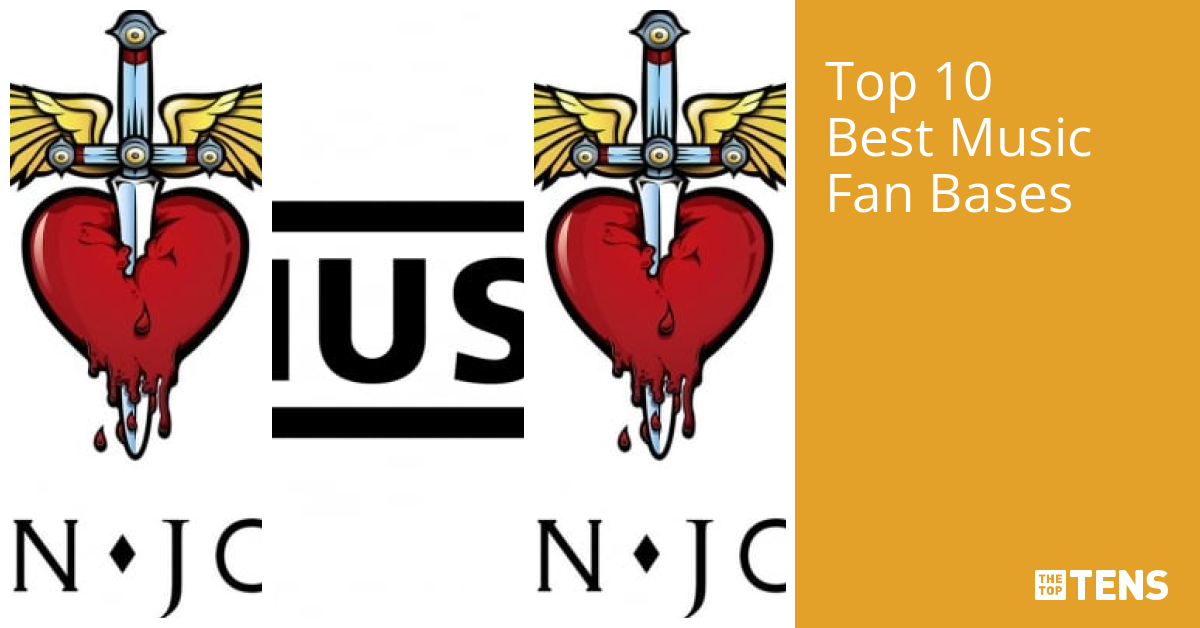 Top 10 Best Music Fan Bases TheTopTens