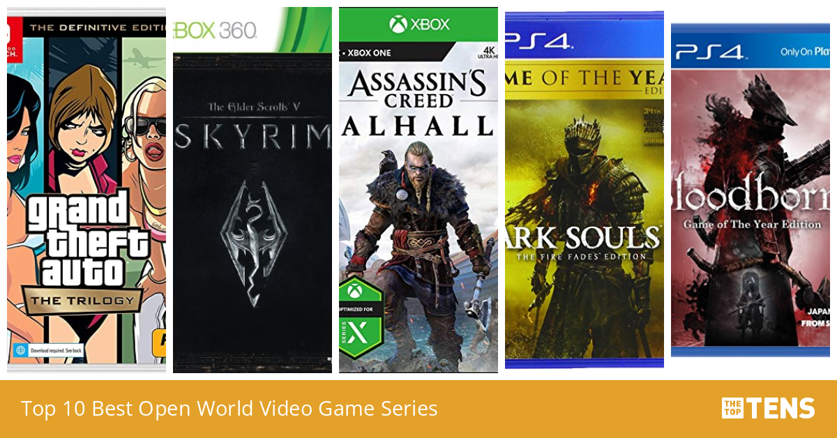 Top 10 Best Open World Video Game Series TheTopTens