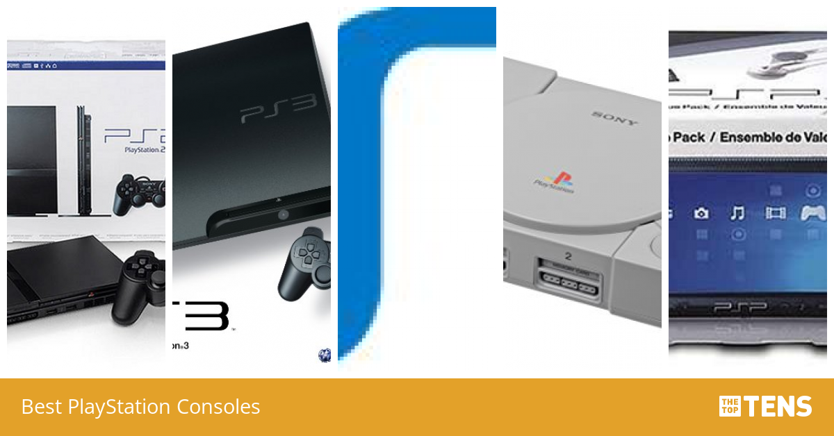 Best PlayStation Consoles - Top Ten List - TheTopTens