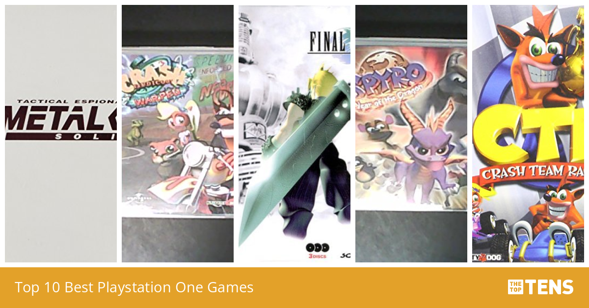 Top 10 Best Playstation One Games TheTopTens