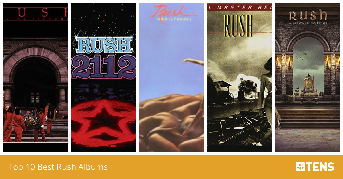 Top 10 Best Rush Albums TheTopTens