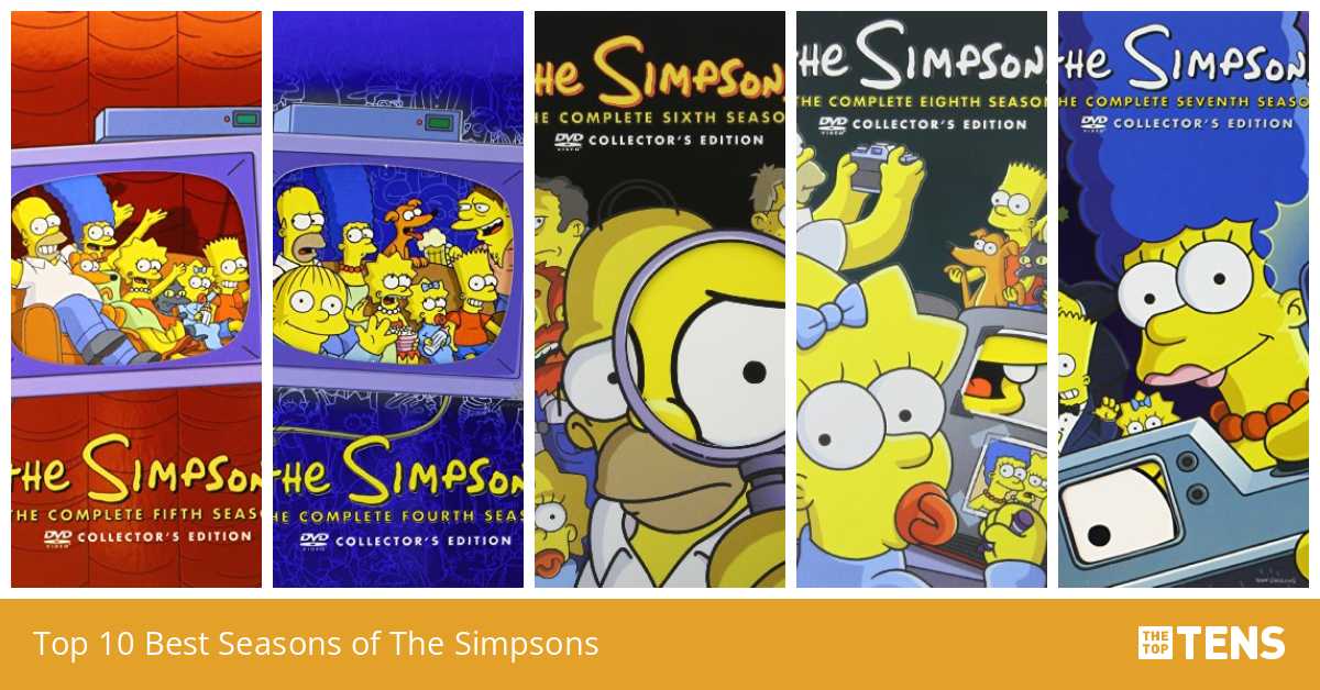 Top 10 Best Seasons of The Simpsons - How Many Season Of The Simpsons Are There