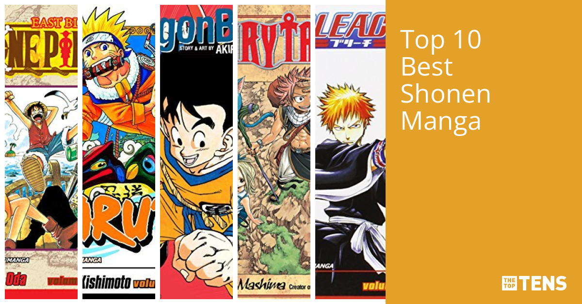 Shounen Manga (One Piece, Naruto, Fairy Tail, Bleach, Beelzebub