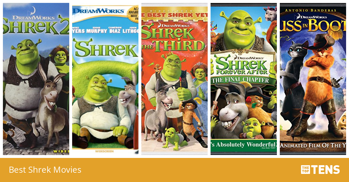 Best Shrek Movies - Top Ten List - TheTopTens