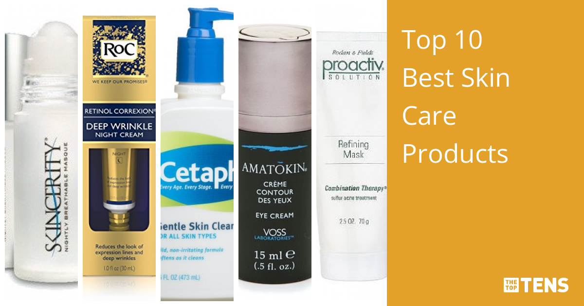 Best Skin Care Products - Top Ten List - TheTopTens