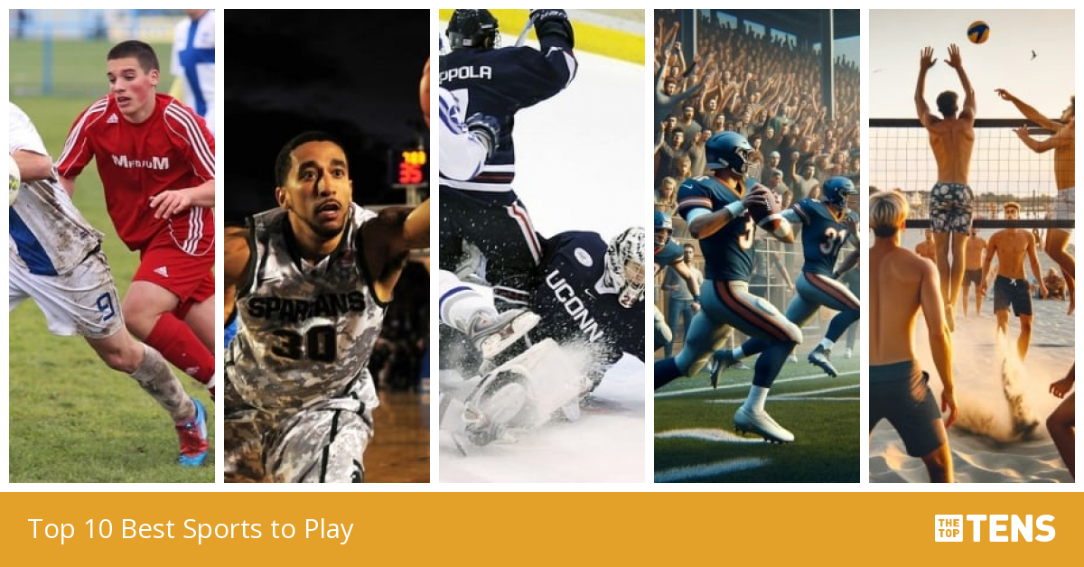 Top 10 Best Sports to Play - TheTopTens