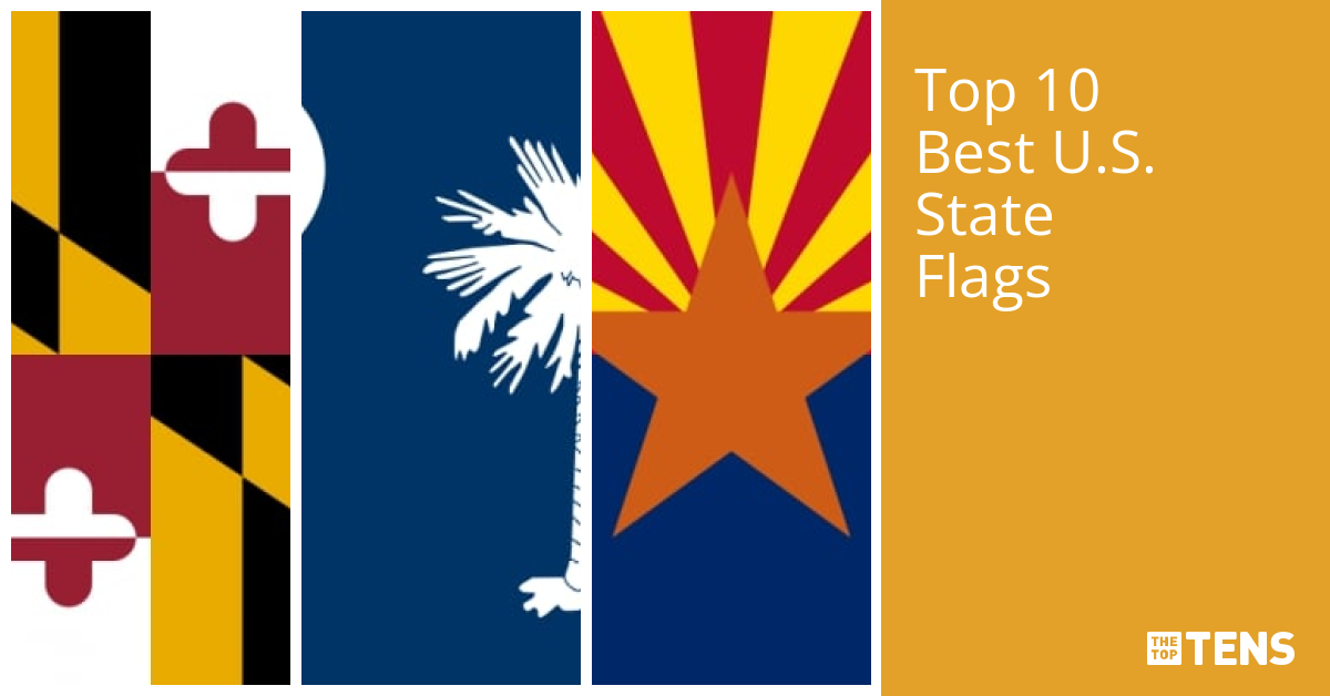 Best U.S. State Flags - Top Ten List - TheTopTens