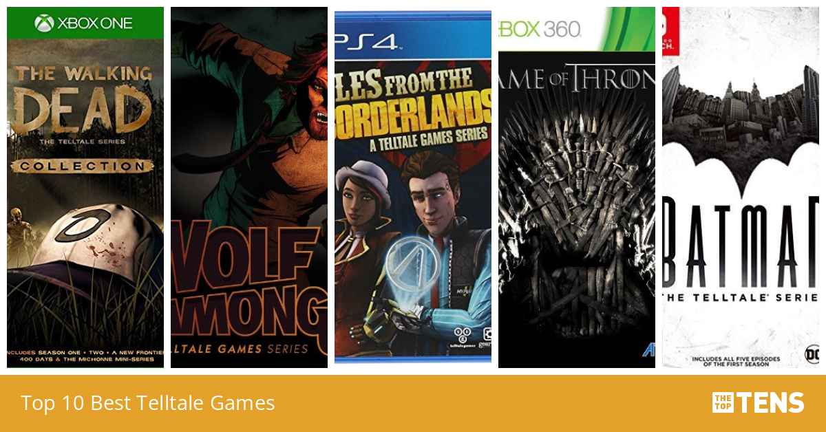 Top 10 Best Telltale Games