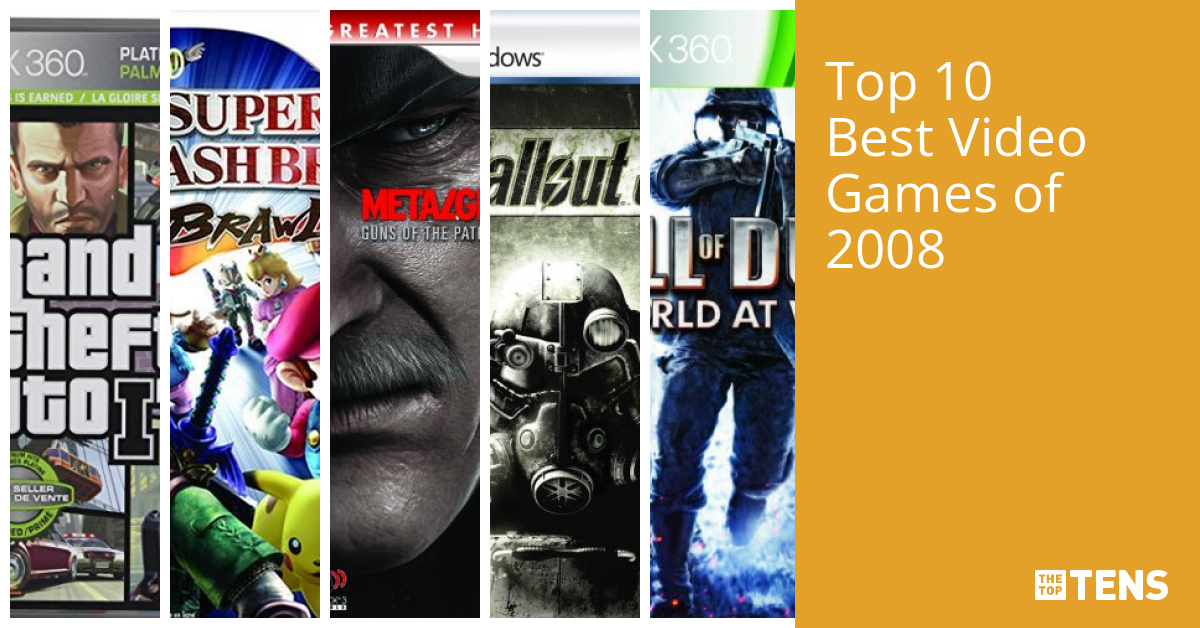 Top 10 Best Video Games of 2008 - TheTopTens
