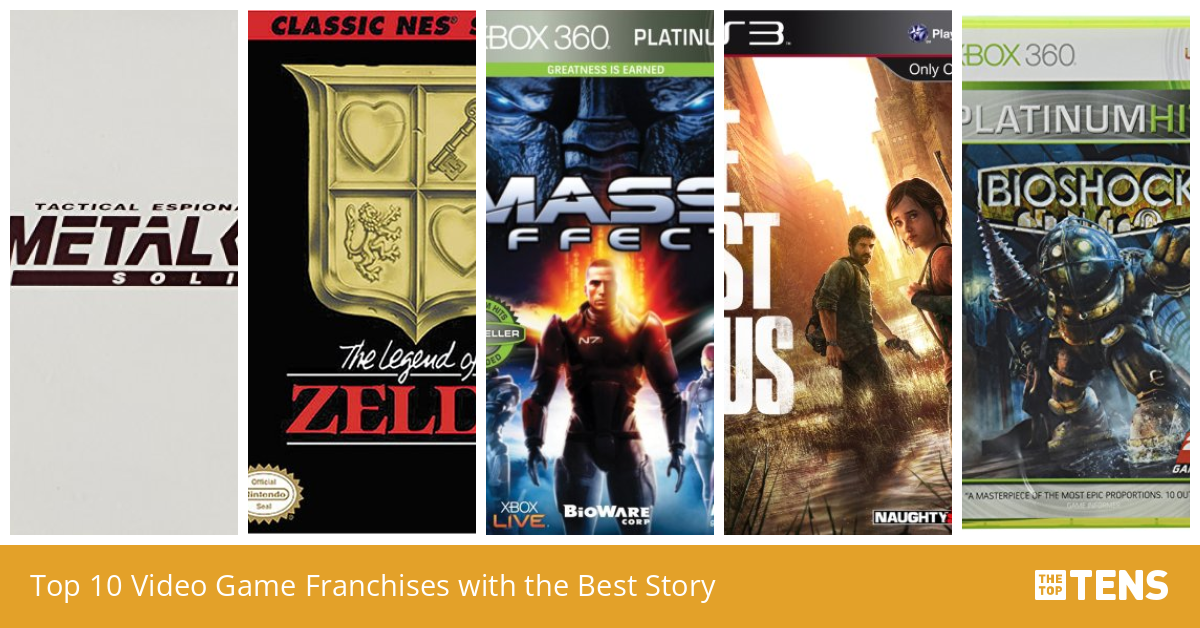 Top 10 Video Game Franchises with the Best Story TheTopTens