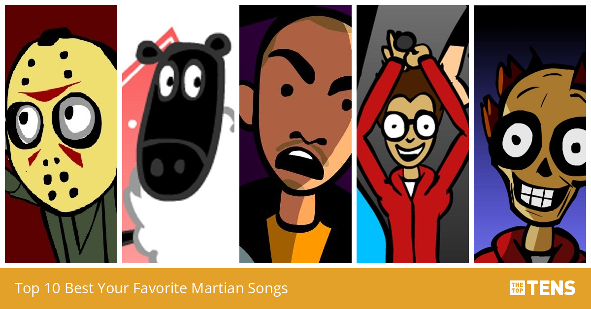 Best Your Favorite Martian Songs Top Ten List TheTopTens