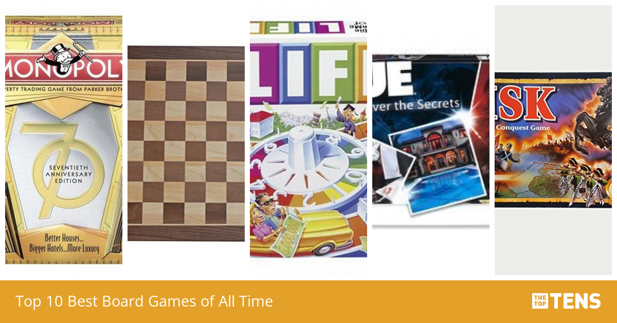 Top 10 Best Board Games Of All Time - TheTopTens