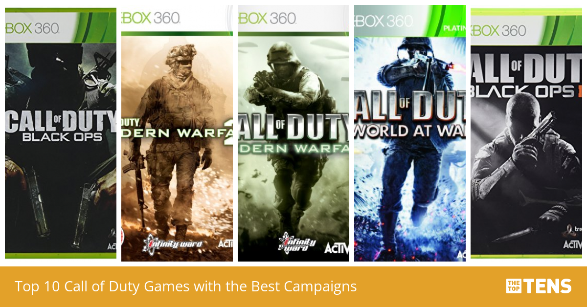 Top 10 Call of Duty Games with the Best Campaigns - TheTopTens