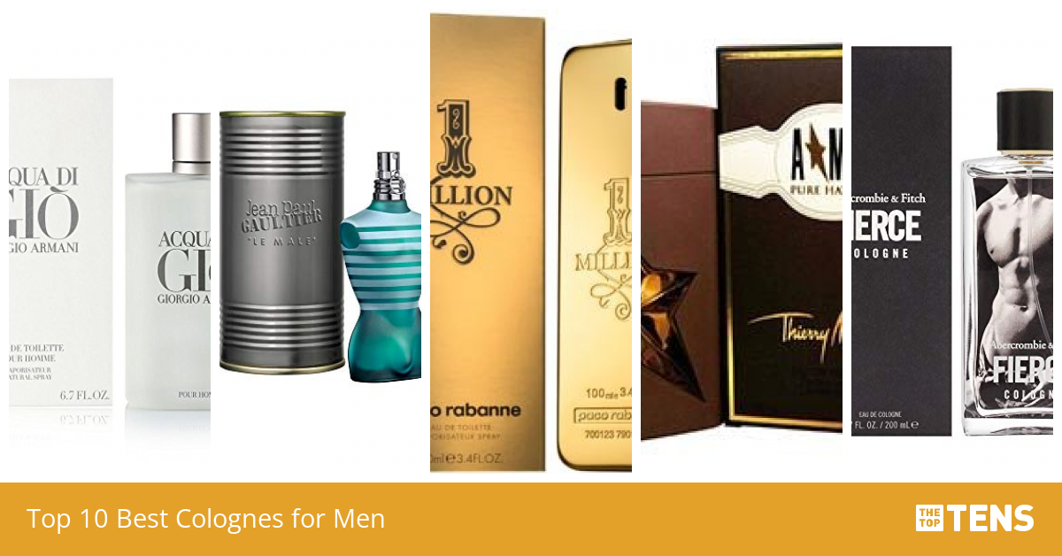 Top 10 Best Colognes for Men - TheTopTens