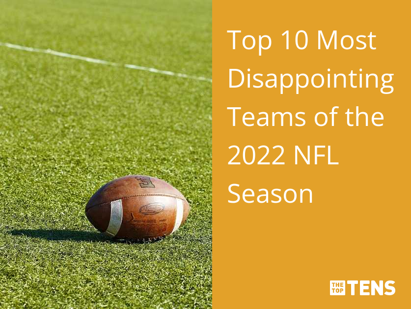 top 10 worst nfl teams 2022