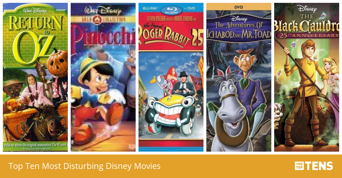 Top Ten Most Disturbing Disney Movies Thetoptens