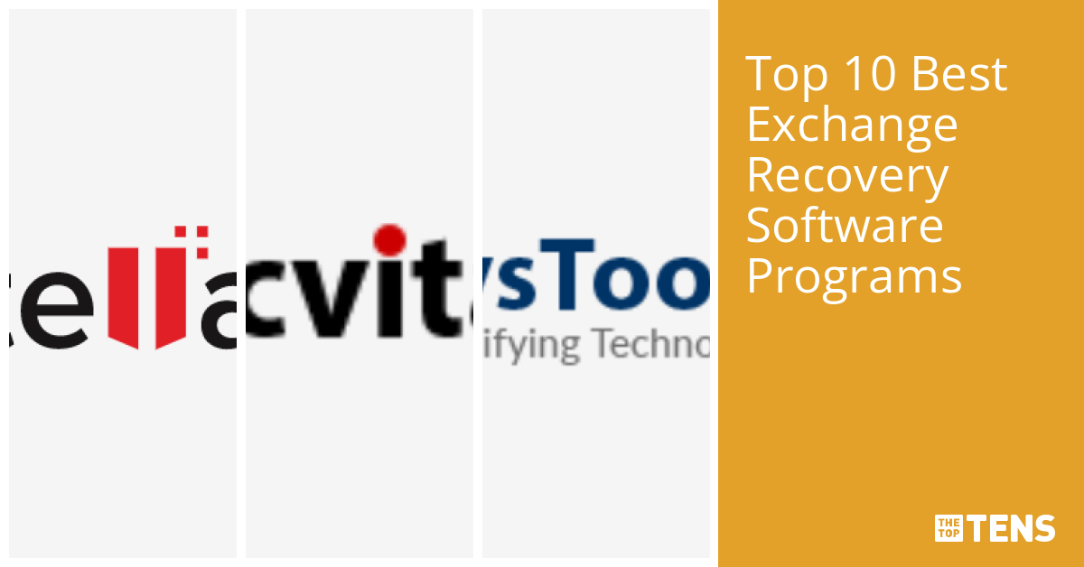 Top 10 Best Exchange Recovery Software Programs