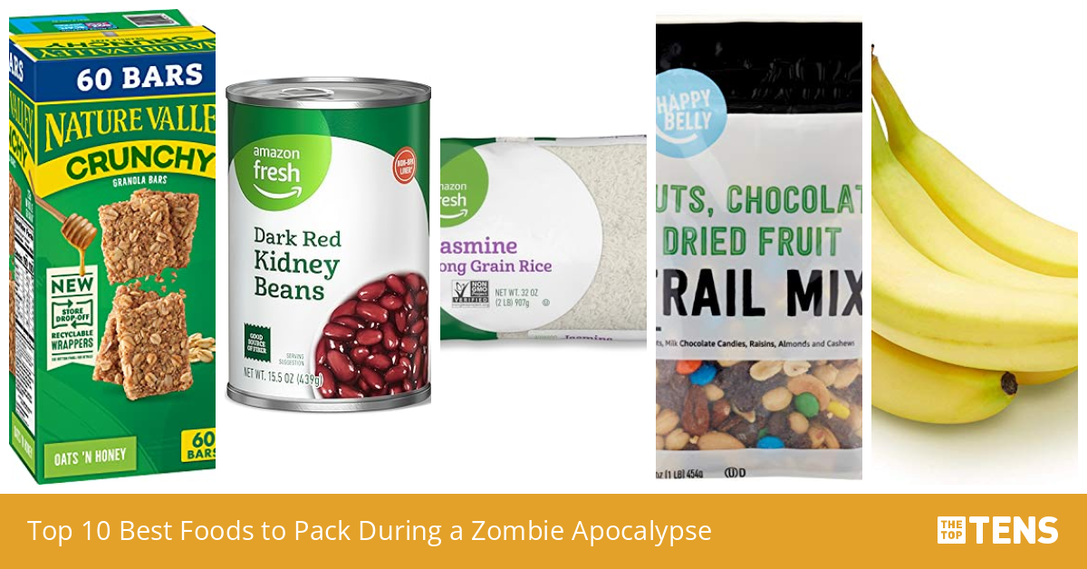 Top Ten Foods to Pack During a Zombie Apocalypse TheTopTens