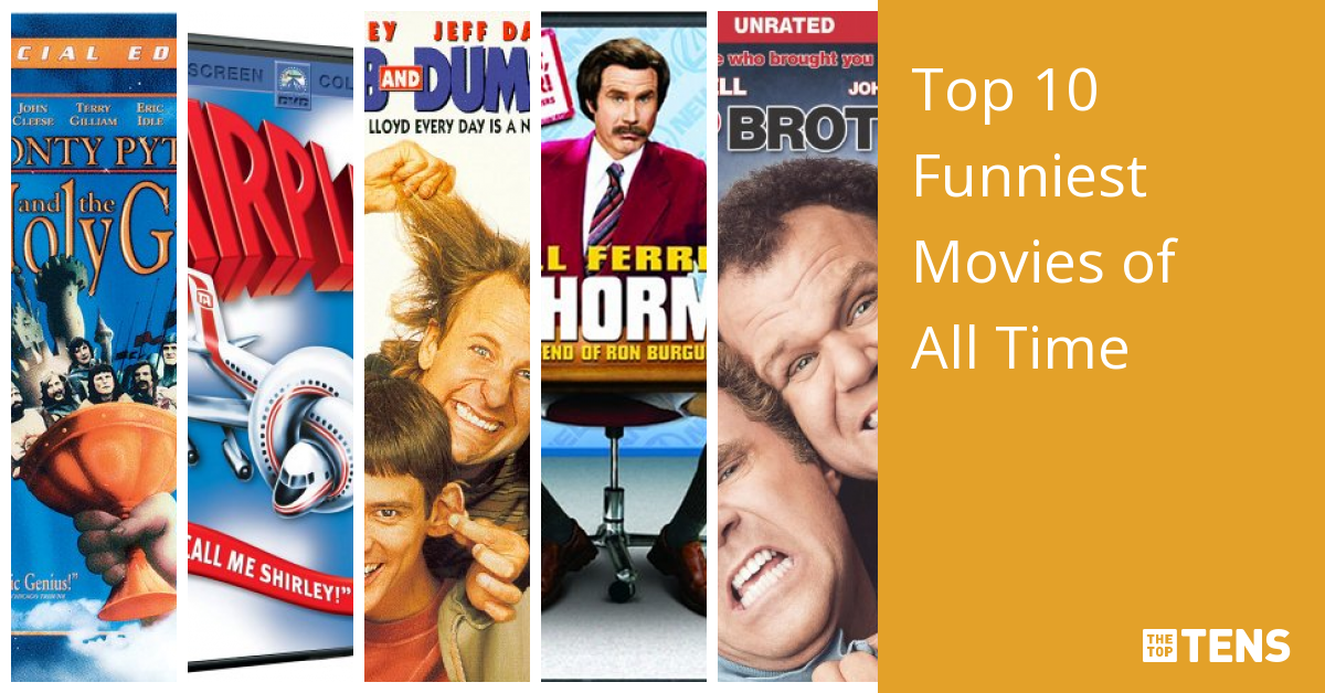 Top 10 Funniest Movies of All Time - TheTopTens