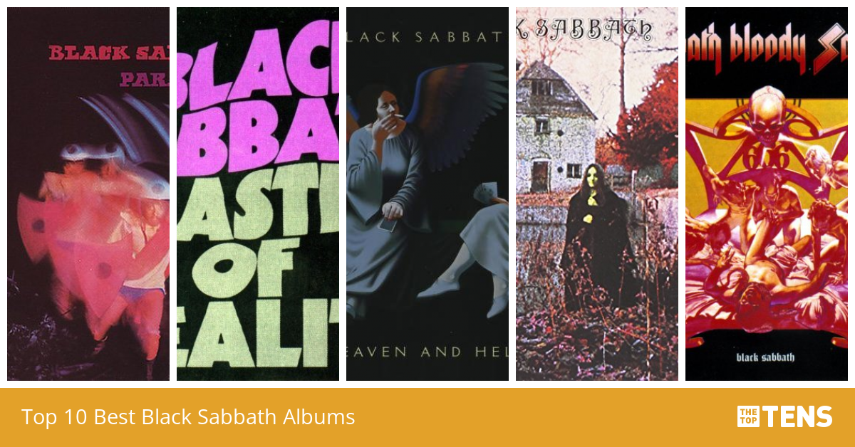 Top 10 Best Black Sabbath Albums - TheTopTens