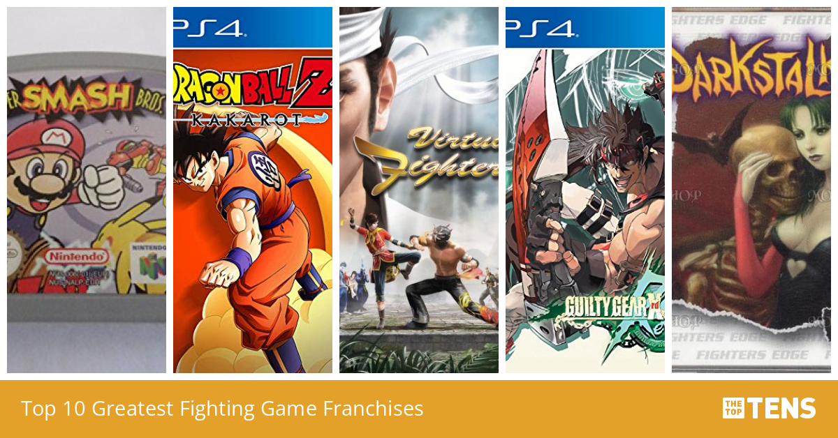 Top 10 Greatest Fighting Game Franchises TheTopTens