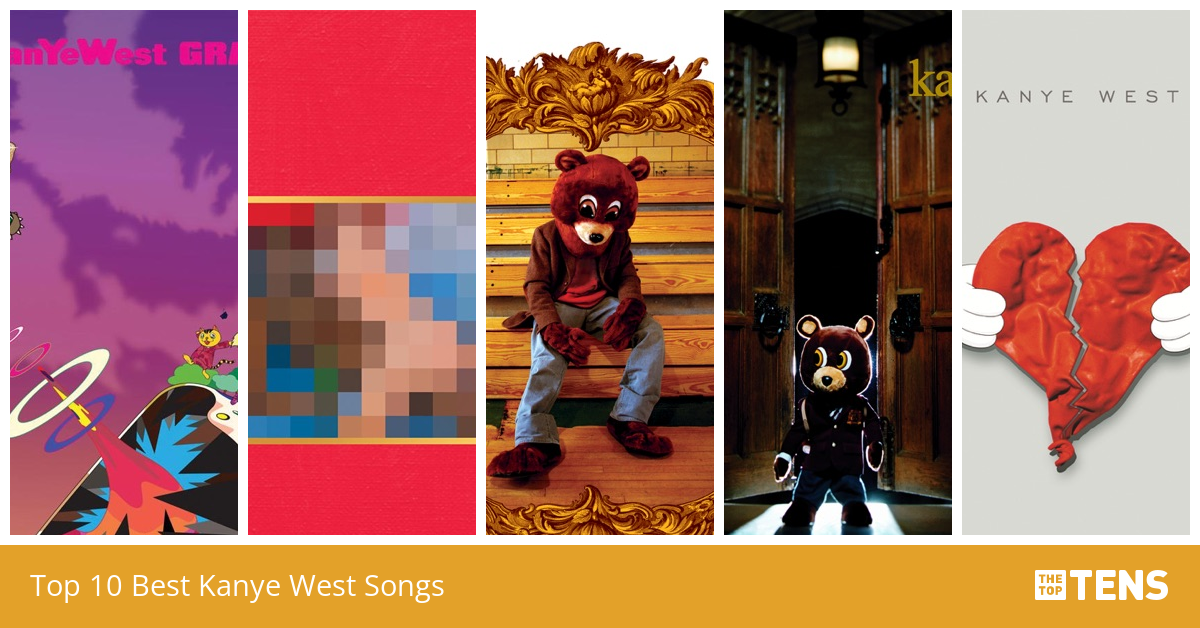 Top 10 Best Kanye West Songs - TheTopTens