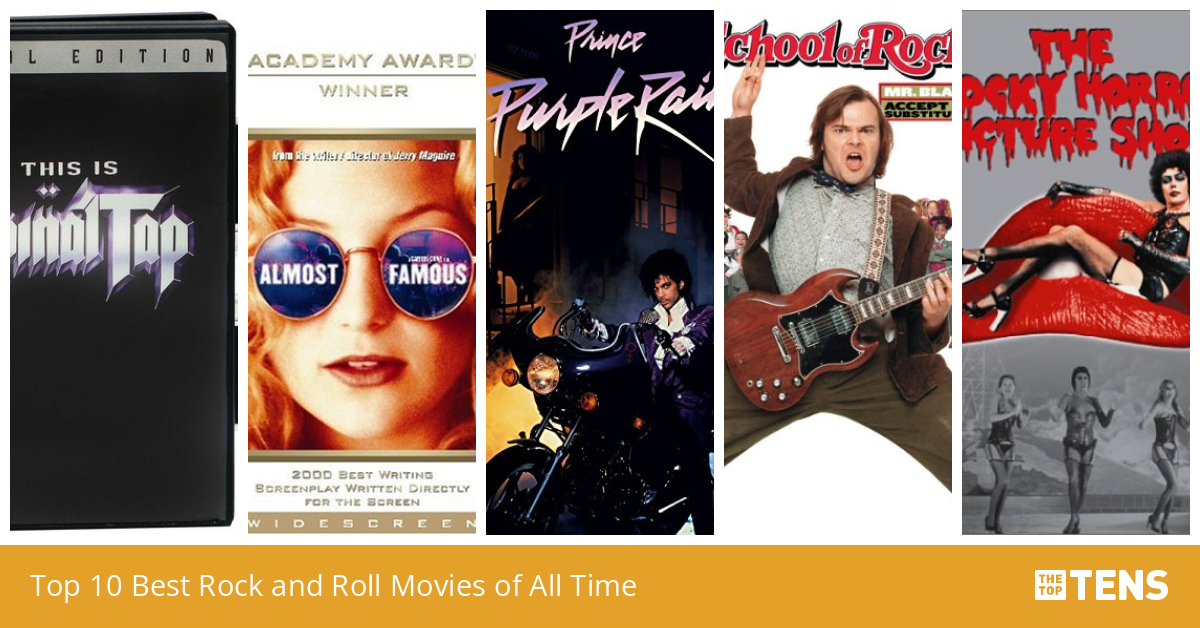 Top 10 Best Rock and Roll Movies of All Time TheTopTens