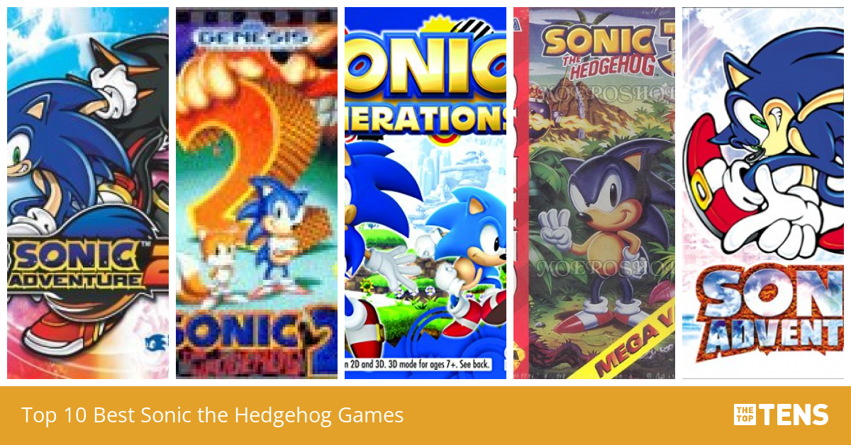 Top 10 Best Sonic The Hedgehog Games - TheTopTens