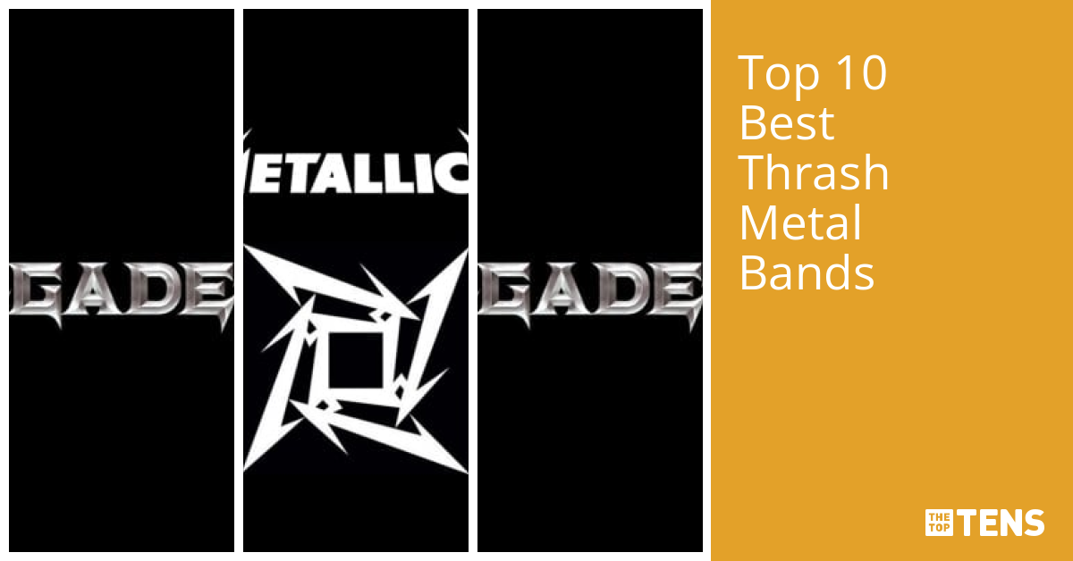 Top 10 Best Thrash Metal Bands TheTopTens