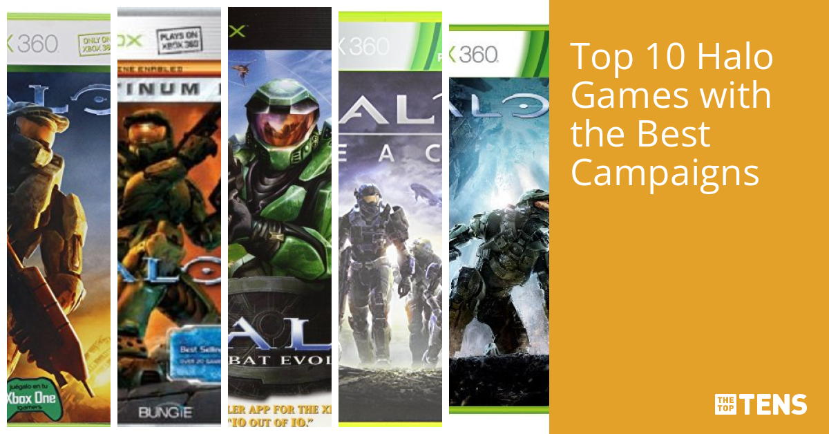 Top Ten Halo Games With the Best Campaigns - TheTopTens