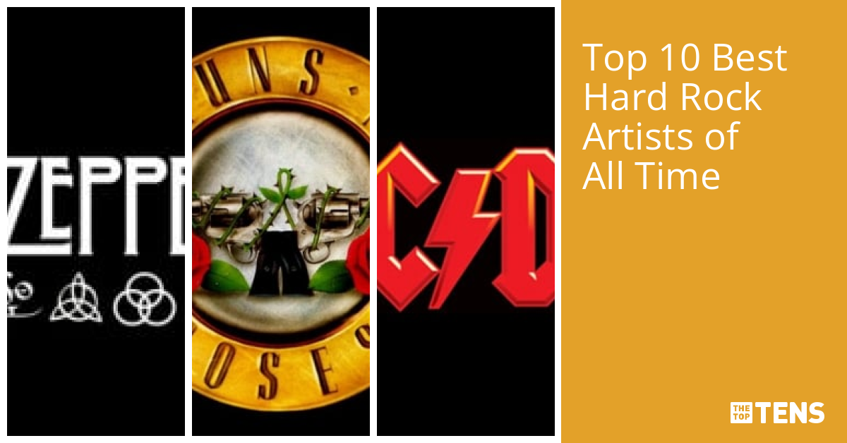 Top 10 Best Hard Rock Artists TheTopTens