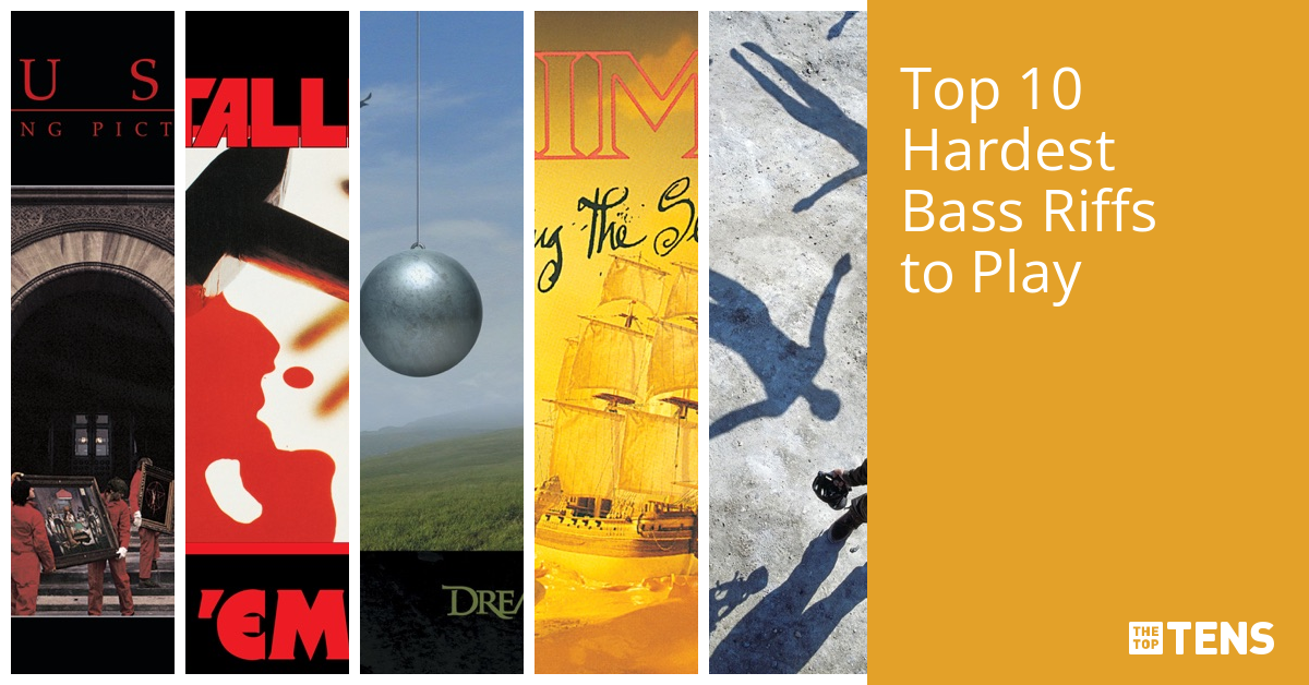 Top 10 Hardest Bass Riffs to Play TheTopTens