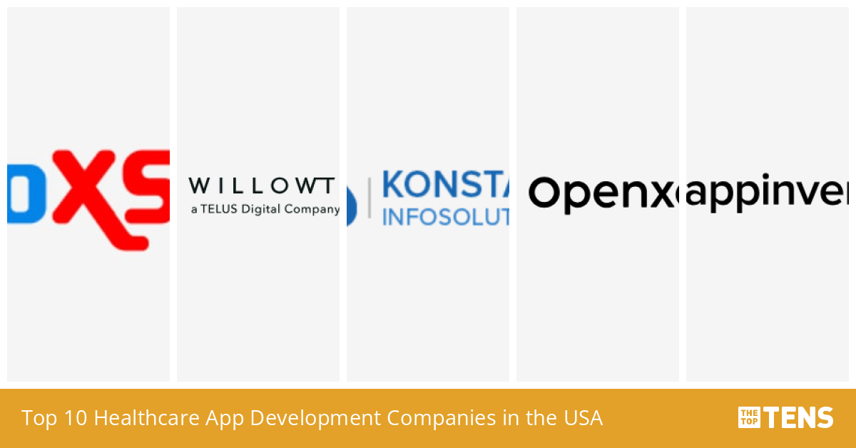 Top 10 Healthcare App Development Companies in the USA