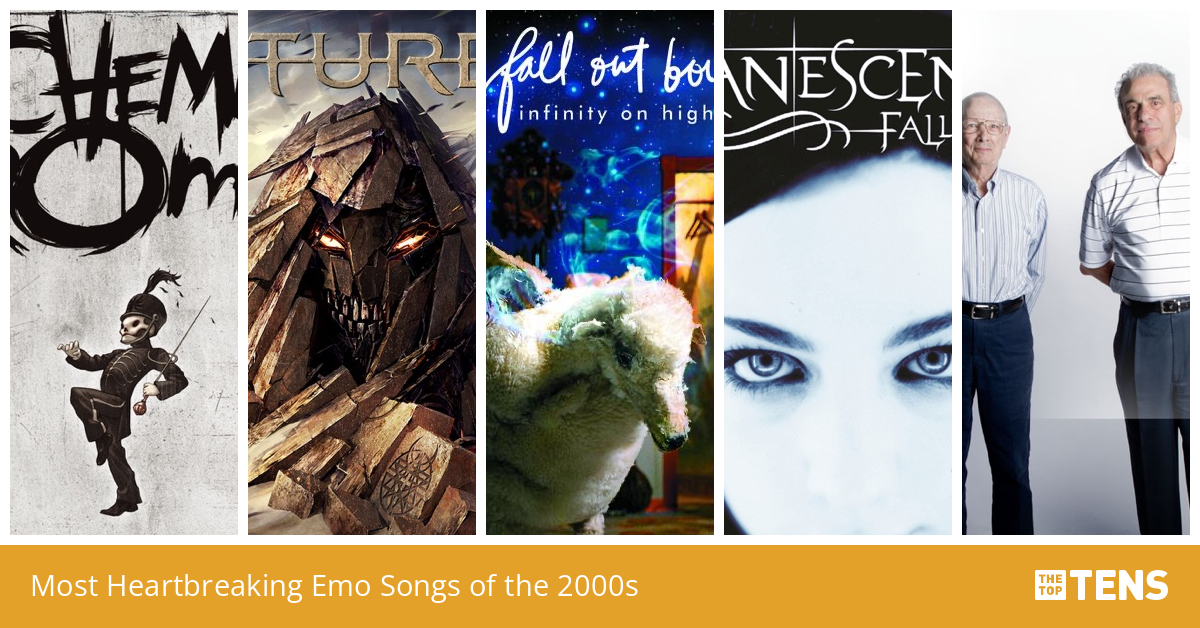 best emo rock songs of the 2000s